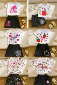 Setelan Paket Hemat 3/6 Pcs Baju Harian Anak Cewek And Cowok Raedy Usia Anak 0 Bulan Sampai 2 Tahun Motif LUCU Pengiriman Motif Random