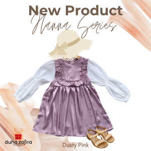 Dress Anak Perempuan Muslim Duha Zafira Hanna Series