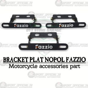 GROSIR Breket Dudukan Plat Nomor Depan Yamaha Fazzio Bracket Plat Nomor Nopol Fazzio Auto Release !!