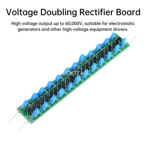 บอร์ดคูณแรงดันสูง24ขั้นตอน-เอาท์พุท60KV วงจรค็อครอฟท์-วอลตันสำหรับการทดลองไฟฟ้าสถิต (ไดรเวอร์เครื่องกำเนิดไฟฟ้าแบบ DIY)