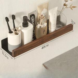 Beech woodbathroom shelf,Wall-Mounted Punch Storage Holders Racks living room no-hole punching Storage Shelves,shelves for wall2026