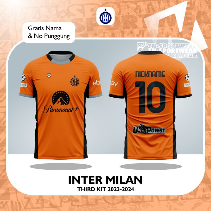 Baju Jersey Inter Milan Third 2023/2024 Terbaru Supporter