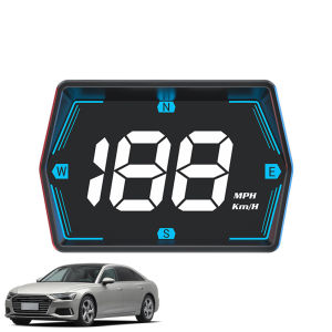 COD [Free Shipping] Car Digital GPS Speedometer HD LED Display Head Up Display Compass KMH MPH Display Overspeed Alarm Speedometer Odometer