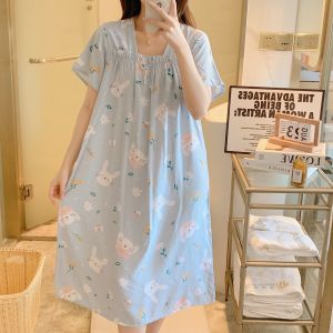 ชุดนอนเดรสผ้าเยื่อไผ่ (พร้อมส่ง) ให้ความรู้สึกสบายตัวเวลาสวมใส่