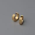 HB Jewelry JANE Triple Line Mini Clip Earrings Fashion Accessories- EH00178. 