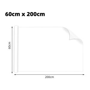 ส่งจากกทม！90CM*2M กระดานไวท์บอร์ดแปะติดผนัง แบบไฟฟ้าสถิต ไวท์บอร์ดแปะติดผนัง พร้อมปากกา กันน้าได้ ติดตั้งง่าย