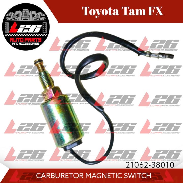 Toyota Tamaraw FX CARBURETOR MAGNETIC SWITCH Toyota Corolla big body 2e ...