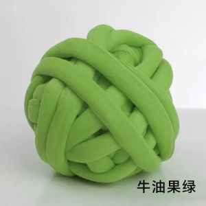 500g Cloth Strip Super Bulky Chunky Yarn Hand Knitting Woven Thread Basket Blanket Carpets Giant Yarn DIY Hand-knit Blanket