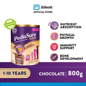PediaSure® Gold with PeptiGroᵀᴹ - Chocolate 800g