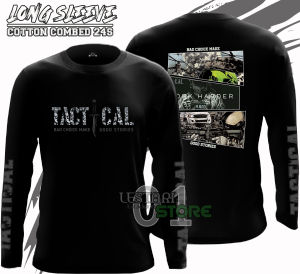 KAOS TACTICAL - TSHIRT TACTICAL BAD CHOICE MAKE GOOD STORIES - FULL COTTON 100% KETEBALAN 24S