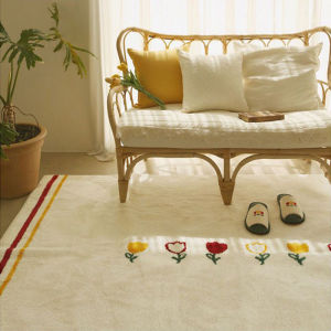 JJT [Miễn Phí Vận Chuyển]Thảm mặt đất Mat Thảm len cashmere Thảm phòng khách phòng trẻ em thảm tập bò sofa Bàn cà phê chăn