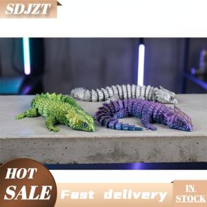 SDJZT 3D In Liền Thằn Lằn Bức Tượng Di Chuyển Phim Hoạt Hình Trang Trí Máy Tính Để Bàn Hình Cho Bé Trai Cô Gái Phòng Trang Trí Nội Thất