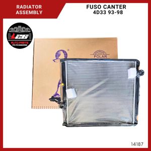 14187 Fuso Canter 4D33 Radiator Assembly M/T 1993-1998 2ROWS PA36 (Polar)