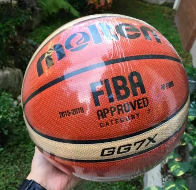 100% ORIGINAL MOLTENs BRANDNEW Basketball Ball GG7X Size 7 PU Leather Material Basketball Ball Official Match basketball Indoor Outdoor Basketball Training Equipment FREE NetBag + Pin and inflator