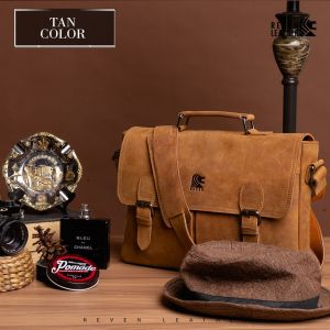 Reven Leather Jakarta - Asgard Bag Tas Laptop Pria Kulit Premium Tas Cowo Kantor Kerja Kuliah Elegan Murah