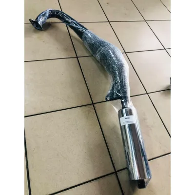 TS Exhaust Standard Chamber Racing Exhaust 2 StrokeYamaha Sport Y100 SS2 Y110 125Z 125ZR RXZ Ready Stock