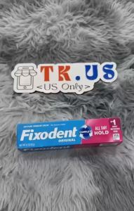 [Hoả Tốc + Hàng Mỹ] Kem Dán Hàm Giả Fixodent Original Complete All Day Hold