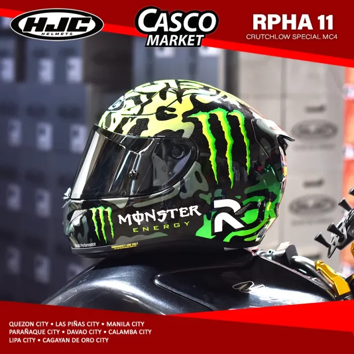 Hjc rpha 11 hot sale crutchlow replica helmet