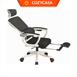 【COZYCASA】Fully Adjustable Ergonomic Mesh Office Chair with Lumbar Support and Flip-Up Arms Breathable Chair