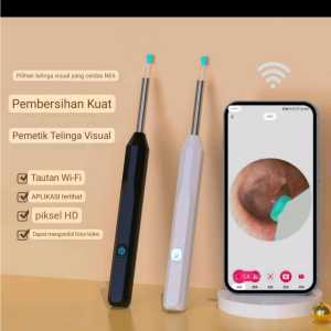 H21 Korek kuping LED camera smart pembersih telinga wireless bayi