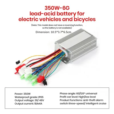 Electric Bicycle Brushless DC Motor Controller 350W 500W 800W 1000W 1500W48/60/64V universal