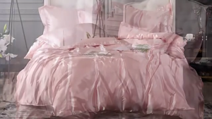 Elegant Summer Pillowcase Pillow Cover Sleeve Simulated Silk Fade Resistant Color for Easy Wash and Care