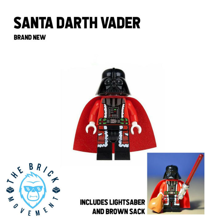 LEGO® STAR WARS Santa Darth Vader Minifigure Darth Vader Christmas