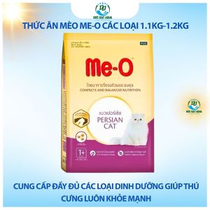 thức ăn mèo trưởng thành & mèo con ME-O 1.1kg - 12kg cá thu  cá ngừ  hải sản  cá hồi Persian