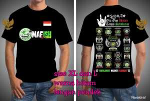 Koas mafia sholawatkaos mafish se-Jawa kaos mafia pendek