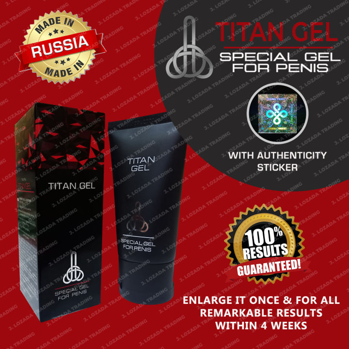 Titan Gel 50 Ml - Gel Pour Augmentation Pénienne - Neuf Original D'Allemagne