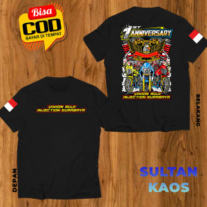 KAOS RX KING TERBARU - 1ST ANNIVERSARY RUJI - KAOS DEWASA - T-SHIRT MOTOR KEKINIAN