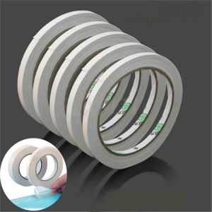5/10Rolls White Double-sided Tape Transparent Super Strong Adhesive Tape Household DIY Process Office Supplies
