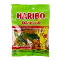 Haribo Worms Gummy Candy 80g. 