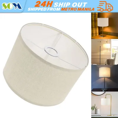 Linen Lampshade 200*180H Beige Cloth Shade Table Desk Bedside Lamp Shades Fabric Lamp Cover Home Bar Hotel Lighting