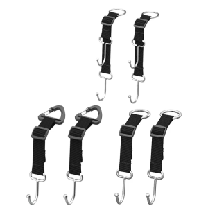 Pair Car Seats Hook for Headrest with Adjustable Car Headrest Bag Hook Multifunction Car Seats Headrest Hook for Bags