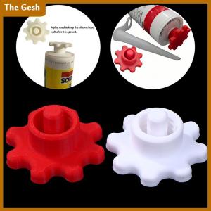 [The Gesh] ฝาปิดท่อซิลิโคน4 5ชิ้นฝาปิดพลาสติกทนทานปลั๊กซิลิโคนสำหรับขวดกาวมาตรฐานอุปกรณ์ท่อ