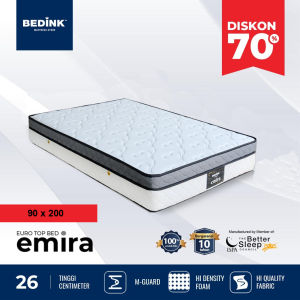 (KHUSUS JABODETABEK FREE Ongkir ) Kasur Springbed Bedink Emira