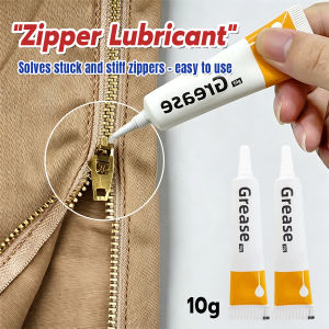 Baete 10g Zipper Lubricating Cream Non-Stain Fabric Zipper Repair Wax Metal Zipper Care Grease