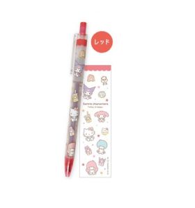 Translucent Sanrio and Crayon Shin-Chan 0.5mm colored pen