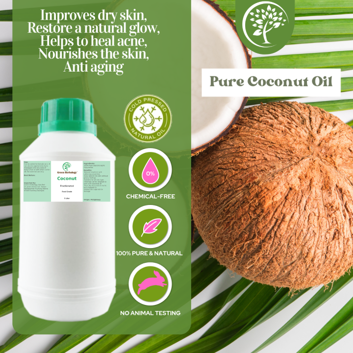 Fractionated Coconut Oil 5 Liter Lazada