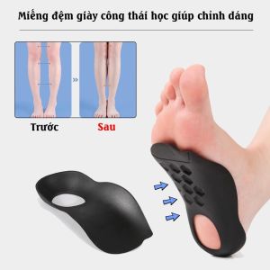 Miếng đệm chân hỗ trợ ARCH – Đế cao su hấp thụ sốc để giảm áp thoải mái nam và nữ