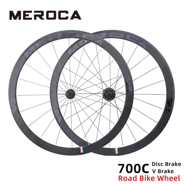 MEROCA Road Bike Disc Brake Wheelset Width 32mm/40mm