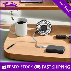 Samurry ✨Hot Sale✨ 1 Piece im lặng làm mát ngân hàng điện không dây mini chơi cắm người hâm mộ mùa hè dài USB có thể sạc lại cầm tay Fan