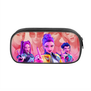KPop Demon Hunters Student Pencil Case Pencil Storage Bag Gift for Kids
