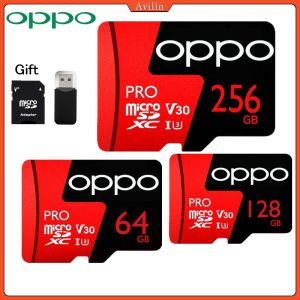 🔥100%Original Product+FREE Shipping+Free Send adapter+card reader🔥2005 NEW OPPO UHS-I High Speed Memory Card TF Card 2TB 1TB 512GB Class10 256GB 128GB 64GB 32GB 16GB Micro SD Card 128GB Memory Card Original