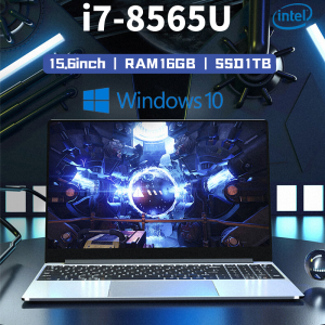 2026 แล็ปท็อปสำนักงานใหม่ 15.6 นิ้ว FHD Intel Core i7 8565U Iaptop ram 16g DDR4 512GB SSD Windows 11 Pro แล็ปท็อป