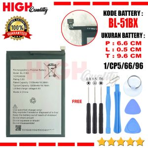 Baterai Battery high Quality BL-51BX / BL51BX Compatible Hp Infinix  Hot 11 X662 X662B / Hot 10 X682 X682C / Note 8 X692  / Note 8i X683 X683B