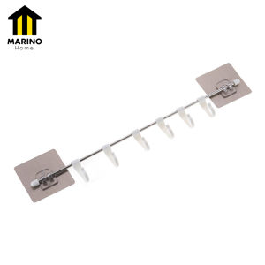 Marino ตะขอแขวน ราวแขวนติดผนัง ใช้งานเอนกประสงค์ สําหรับห้องน้ำ /ห้องครัว / ระเบียง No.Y2012