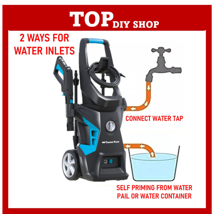 Tsunami Water Jet HPC7180 2200W Water Pressure Jet Water Pump 170 Bar