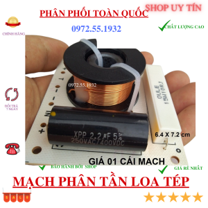 Mạch phân tần loa treble chống cháy hiệu quả 90%  cho các loại loa treble - giá 1 mạch